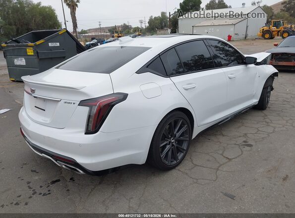 1G6DP5RK2S0104302 2025 CADILLAC CT5 White Հետևի աջ
