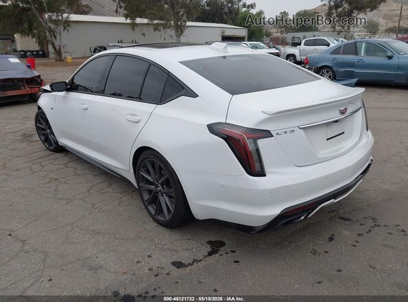 1G6DP5RK2S0104302 2025 CADILLAC CT5 White Հետևի ձախ