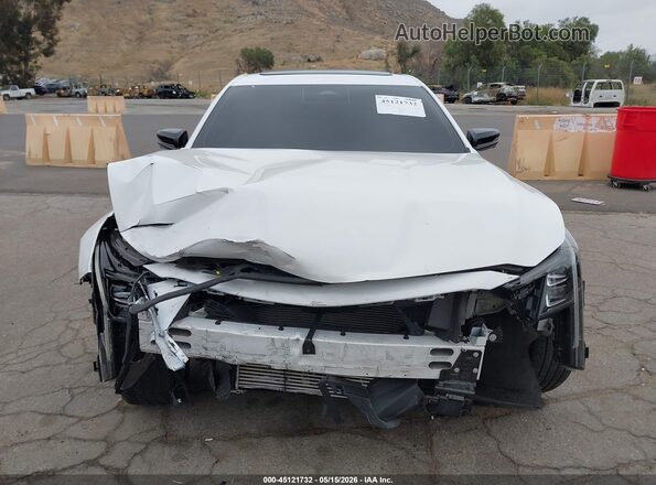 1G6DP5RK2S0104302 2025 CADILLAC CT5 White Սարքավորումների վահանակի տեսք