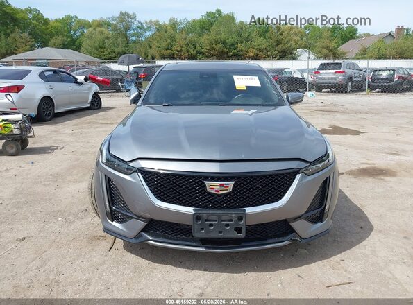 1G6DP5RK5L0154144 2020 CADILLAC CT5 Gray Instrument cluster view