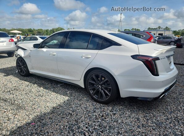 1G6DP5RK6M0115855 2021 CADILLAC CT5 White უკანა მარცხენა