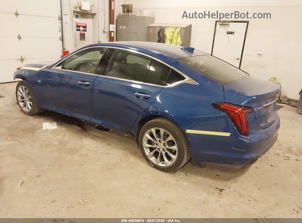 1G6DS5RK8P0111924 2023 CADILLAC CT5 Синий Задняя левая четверть