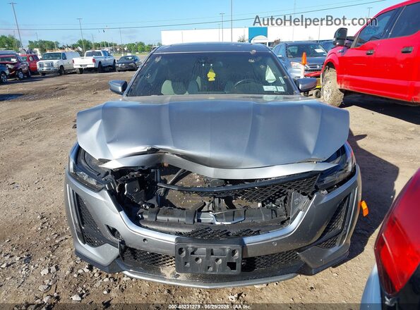 1G6DU5RK0P0127934 2023 CADILLAC CT5 Серебряный Вид щитка приборов