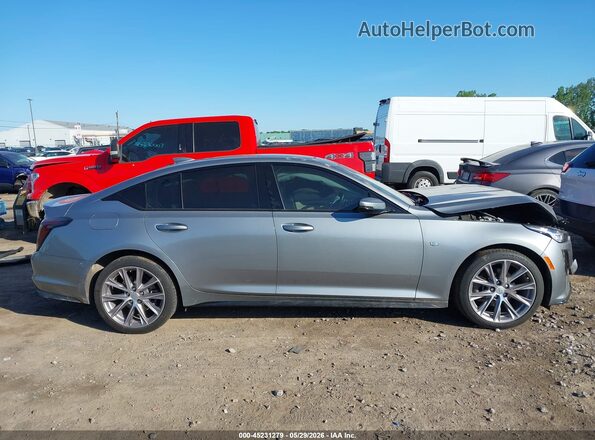 1G6DU5RK0P0127934 2023 CADILLAC CT5 Серебряный Вид задней части салона
