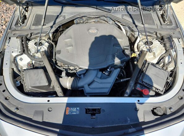 1G6KB5RS3KU134701 2019 CADILLAC CT6 Серебряный Вид задней части салона