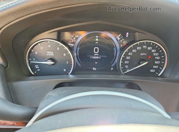 1G6KB5RS3KU134701 2019 CADILLAC CT6 Серебряный Вид щитка приборов