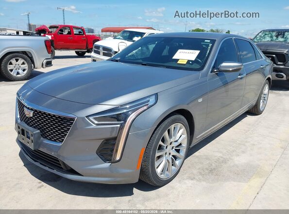 1G6KB5RS3KU140739 2019 CADILLAC CT6 Gray Przód lewy