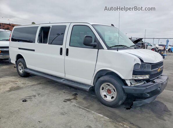 1GAZGNFP3P1234182 2023 CHEVROLET EXPRESS White Przód prawy