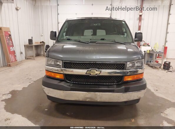 1GAZGPFG7H1275279 2017 CHEVROLET EXPRESS Gray Դիմացի տեսք