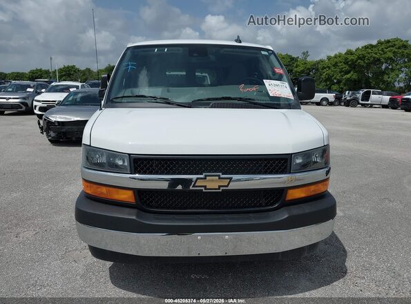 1GAZGPFP2S1228992 2025 CHEVROLET EXPRESS White Instrument cluster view