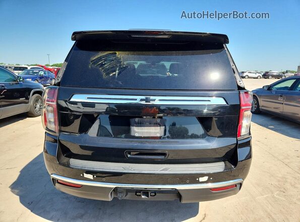 1GBSCLED1MR291644 2021 CHEVROLET TAHOE Черный Вид сзади