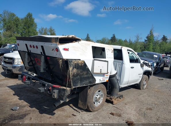1GC0ALE75SF234218 2025 CHEVROLET SILVERADO White Rear right