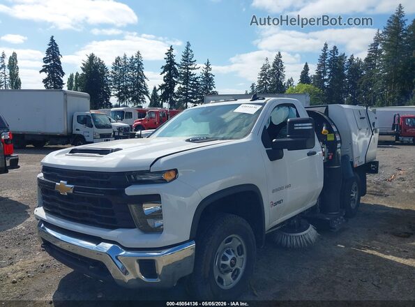 1GC0ALE75SF234218 2025 CHEVROLET SILVERADO White Front left