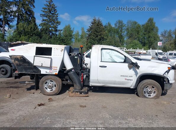 1GC0ALE75SF234218 2025 CHEVROLET SILVERADO White Rear interior view