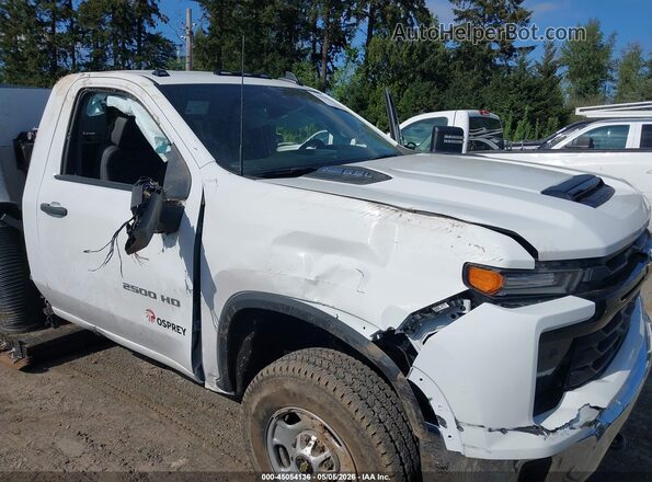 1GC0ALE75SF234218 2025 CHEVROLET SILVERADO White Front view