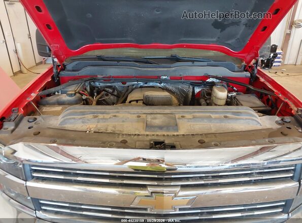 1GC0KUEG7GZ364736 2016 CHEVROLET SILVERADO Red Հետևի տեսք