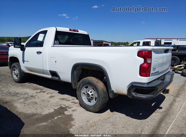 1GC0YLE74LF244459 2020 CHEVROLET SILVERADO White Rear left
