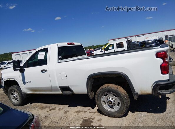1GC0YLE74LF244459 2020 CHEVROLET SILVERADO White 360 interior view