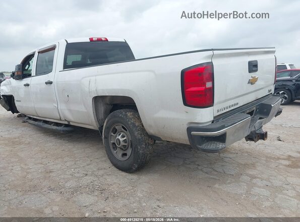1GC1CREG5KF164706 2019 CHEVROLET SILVERADO White უკანა მარცხენა