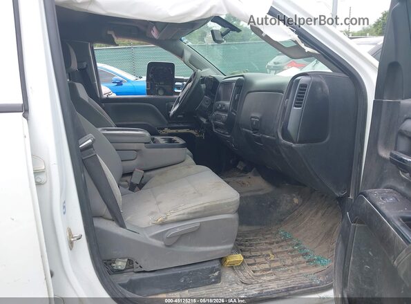 1GC1CREG5KF164706 2019 CHEVROLET SILVERADO White წინა სალონის ხედი