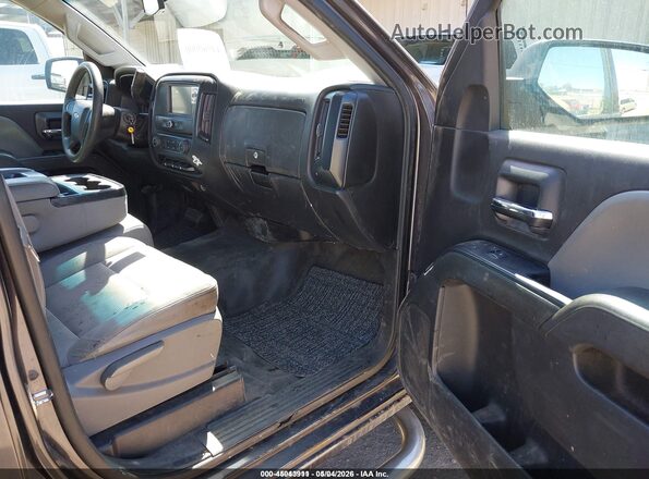 1GC1CUEG6GF180889 2016 CHEVROLET SILVERADO Gray წინა სალონის ხედი
