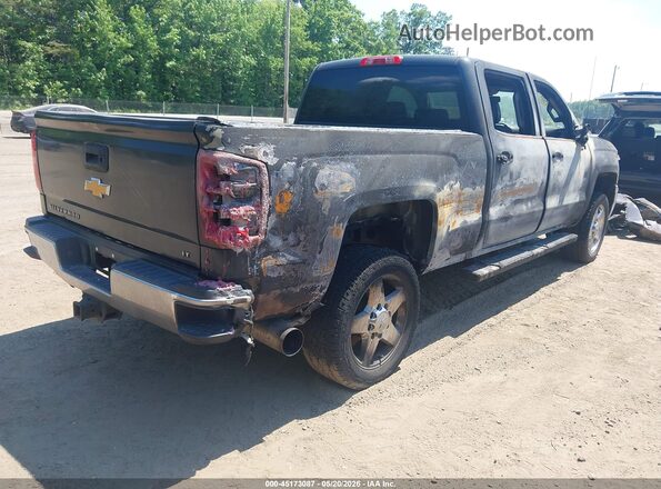 1GC1KSEYXKF151419 2019 CHEVROLET SILVERADO Серый Задняя правая четверть