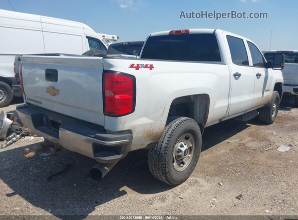 1GC1KUEY7JF136127 2018 CHEVROLET SILVERADO Белый Задняя правая четверть