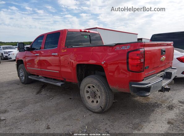 1GC1KWE80GF203171 2016 CHEVROLET SILVERADO Red Rear left