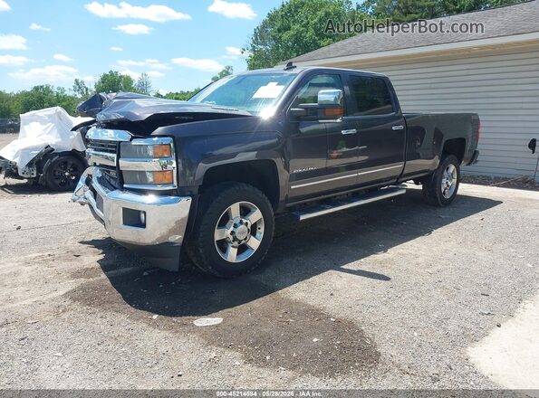 1GC1KWE89GF102145 2016 CHEVROLET SILVERADO Gray Առջևի ձախ երեք քառորդ տեսարան