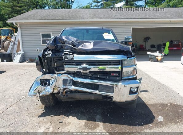 1GC1KWE89GF102145 2016 CHEVROLET SILVERADO Gray Սարքավորումների վահանակի տեսք