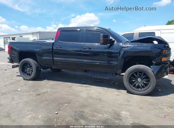 1GC1KWEY7HF218283 2017 CHEVROLET SILVERADO Черный Вид задней части салона