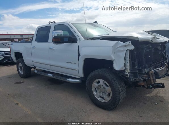 1GC1KWEYXJF219708 2018 CHEVROLET SILVERADO White 