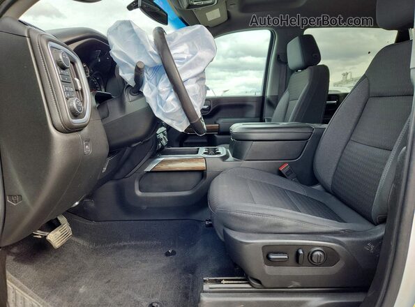 1GC1YNE75LF288289 2020 CHEVROLET SILVERADO Silver Вид салону спереду