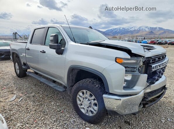1GC1YNE75LF288289 2020 CHEVROLET SILVERADO Silver Передня права чверть