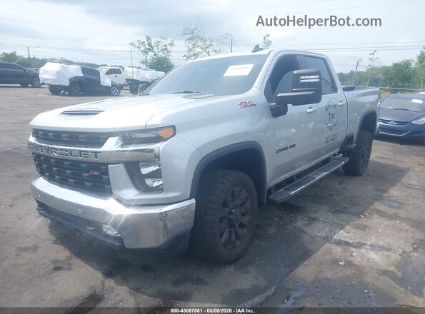 1GC1YNE76MF163691 2021 CHEVROLET SILVERADO Серебряный 
