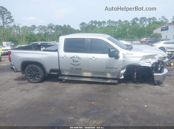 1GC1YNE76MF163691 2021 CHEVROLET SILVERADO Серебряный 