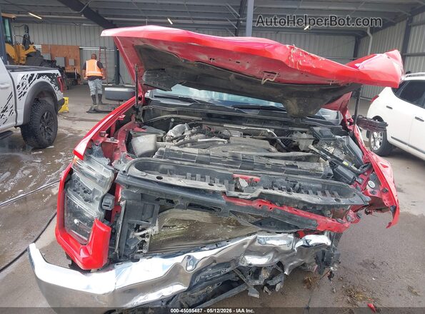 1GC1YNEY2MF289653 2021 CHEVROLET SILVERADO Red Հետևի տեսք