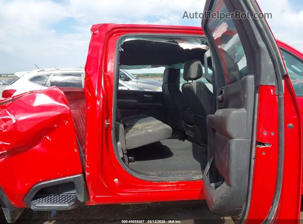 1GC1YNEY2MF289653 2021 CHEVROLET SILVERADO Red VIN կոդի պիտակի տեսք