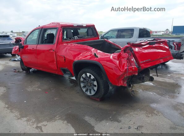 1GC1YNEY2MF289653 2021 CHEVROLET SILVERADO Red Հետևի ձախ