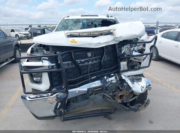 1GC1YNEY3LF318835 2020 CHEVROLET SILVERADO White ხელსაწყოთა პანელის ხედი