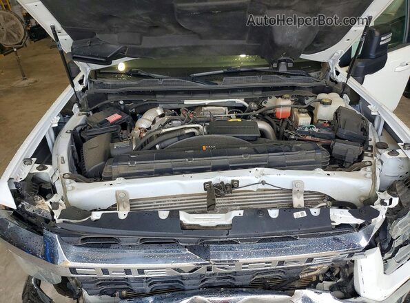 1GC1YNEY3MF290424 2021 CHEVROLET SILVERADO Белый Вид задней части салона