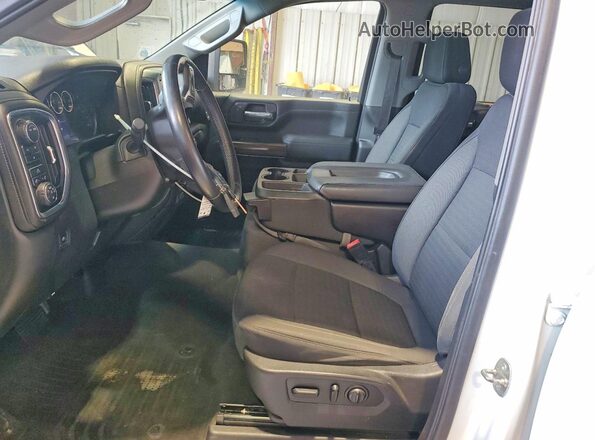 1GC1YNEY3MF290424 2021 CHEVROLET SILVERADO Белый Вид салона спереди