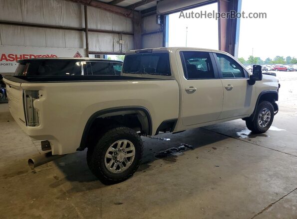 1GC1YNEY3MF290424 2021 CHEVROLET SILVERADO Белый Задняя правая четверть