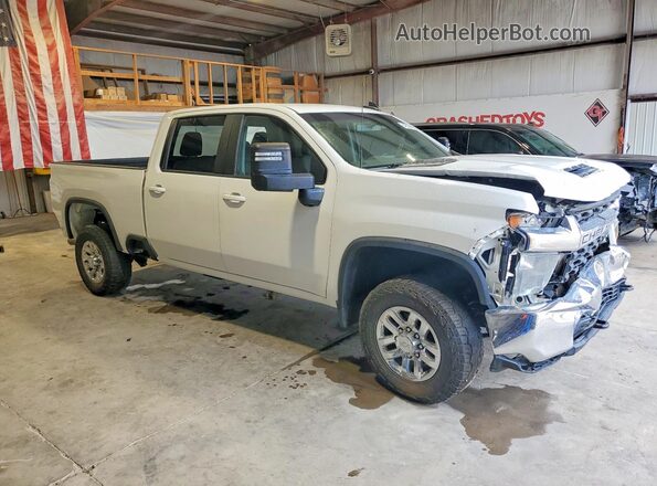 1GC1YNEY3MF290424 2021 CHEVROLET SILVERADO Белый Передняя правая четверть