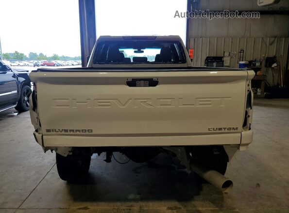 1GC1YNEY3MF290424 2021 CHEVROLET SILVERADO Белый Вид сзади