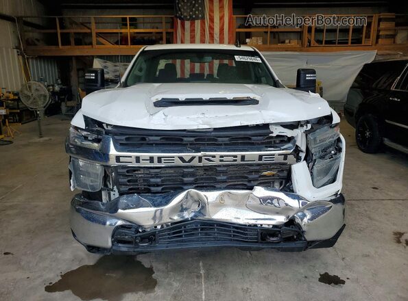 1GC1YNEY3MF290424 2021 CHEVROLET SILVERADO Белый Вид спереди