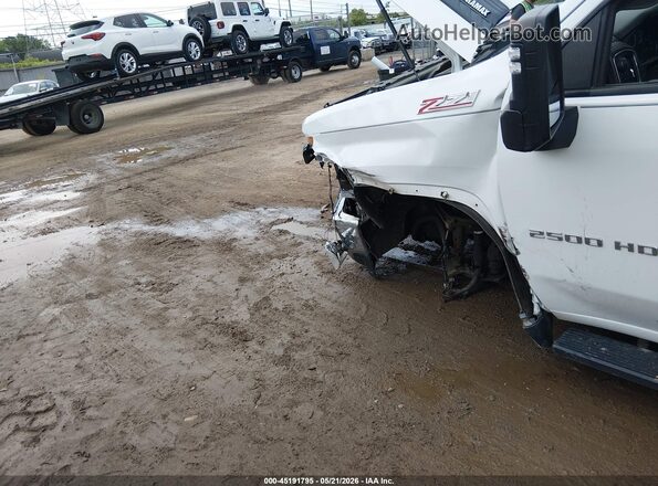 1GC1YNEY5MF254802 2021 CHEVROLET SILVERADO White Вид спереду