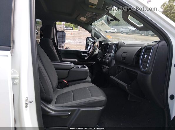 1GC1YNEY5MF254802 2021 CHEVROLET SILVERADO White Вид салону спереду
