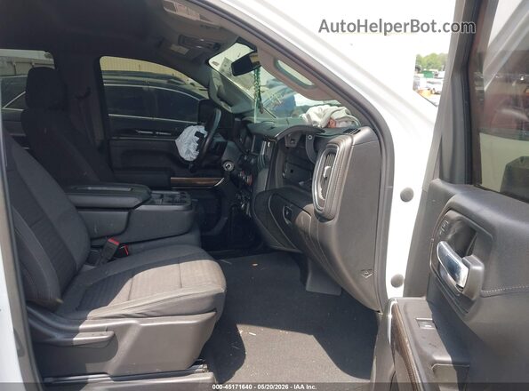 1GC1YNEY5MF289422 2021 CHEVROLET SILVERADO White Widok wnętrza z przodu