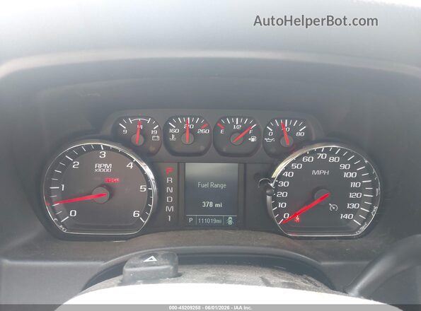 1GC2CUEG9GZ315480 2016 CHEVROLET SILVERADO White Vista de los asientos traseros
